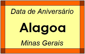 Data de Aniversário da Cidade Alagoa