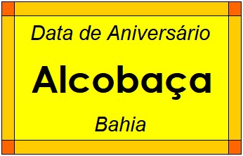 Data de Aniversário da Cidade Alcobaça