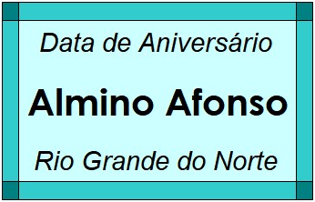 Data de Aniversário da Cidade Almino Afonso