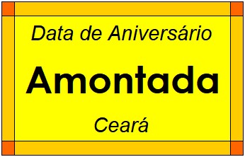 Data de Aniversário da Cidade Amontada