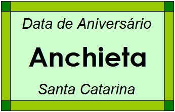 Data de Aniversário da Cidade Anchieta