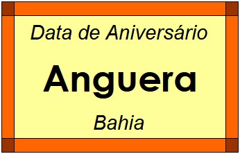 Data de Aniversário da Cidade Anguera