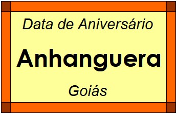 Data de Aniversário da Cidade Anhanguera