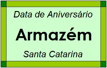 Data de Aniversário da Cidade Armazém