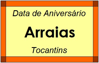 Data de Aniversário da Cidade Arraias