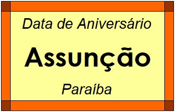 Data de Aniversário da Cidade Assunção