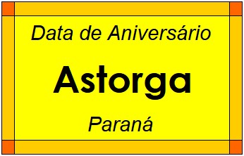 Data de Aniversário da Cidade Astorga