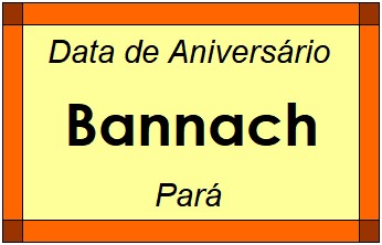 Data de Aniversário da Cidade Bannach