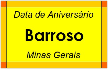 Data de Aniversário da Cidade Barroso