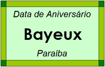 Data de Aniversário da Cidade Bayeux