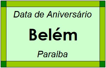 Data de Aniversário da Cidade Belém