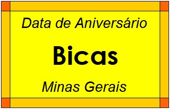 Data de Aniversário da Cidade Bicas