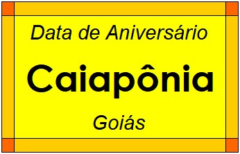 Data de Aniversário da Cidade Caiapônia