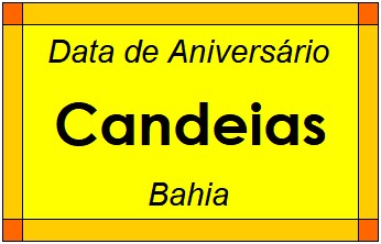 Data de Aniversário da Cidade Candeias