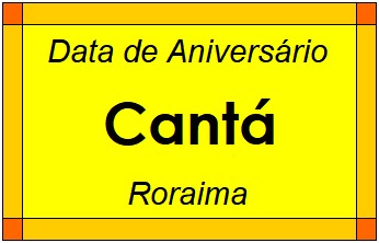 Data de Aniversário da Cidade Cantá