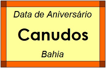 Data de Aniversário da Cidade Canudos