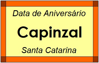 Data de Aniversário da Cidade Capinzal