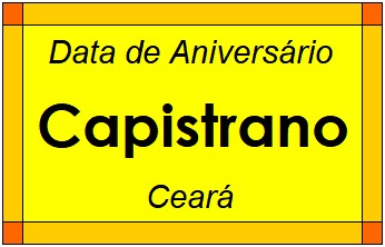 Data de Aniversário da Cidade Capistrano