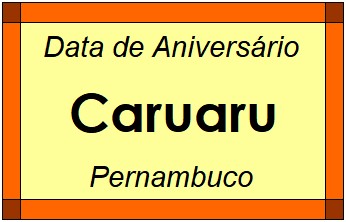 Data de Aniversário da Cidade Caruaru