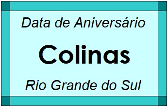 Data de Aniversário da Cidade Colinas