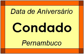 Data de Aniversário da Cidade Condado