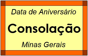 Data de Aniversário da Cidade Consolação