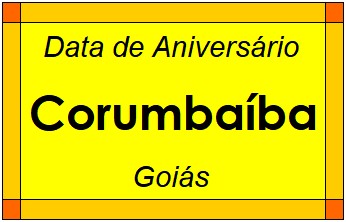 Data de Aniversário da Cidade Corumbaíba