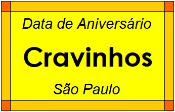 Data de Aniversário da Cidade Cravinhos