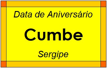 Data de Aniversário da Cidade Cumbe