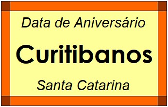 Data de Aniversário da Cidade Curitibanos