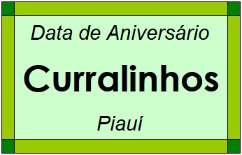 Data de Aniversário da Cidade Curralinhos