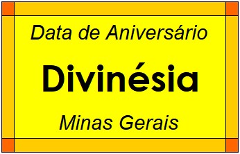 Data de Aniversário da Cidade Divinésia