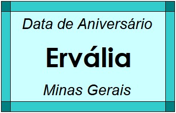 Data de Aniversário da Cidade Ervália