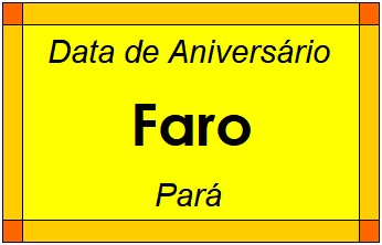 Data de Aniversário da Cidade Faro