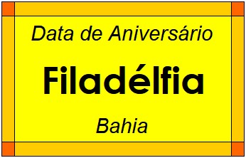 Data de Aniversário da Cidade Filadélfia