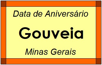 Data de Aniversário da Cidade Gouveia