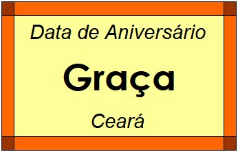 Data de Aniversário da Cidade Graça