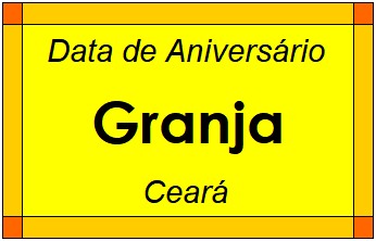 Data de Aniversário da Cidade Granja