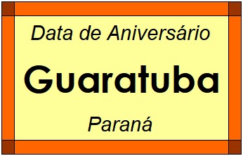 Data de Aniversário da Cidade Guaratuba