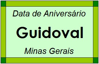 Data de Aniversário da Cidade Guidoval