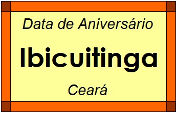 Data de Aniversário da Cidade Ibicuitinga