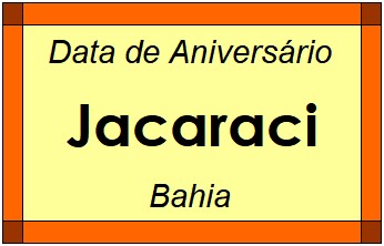 Data de Aniversário da Cidade Jacaraci