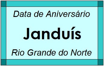 Data de Aniversário da Cidade Janduís