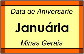 Data de Aniversário da Cidade Januária