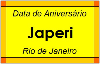 Data de Aniversário da Cidade Japeri