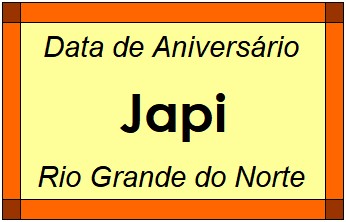 Data de Aniversário da Cidade Japi