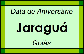 Data de Aniversário da Cidade Jaraguá