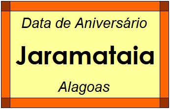 Data de Aniversário da Cidade Jaramataia