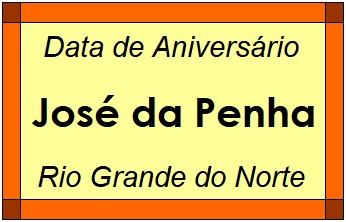 Data de Aniversário da Cidade José da Penha