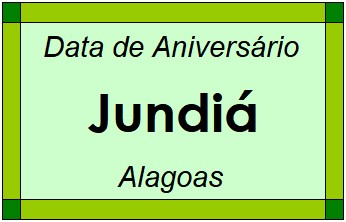 Data de Aniversário da Cidade Jundiá